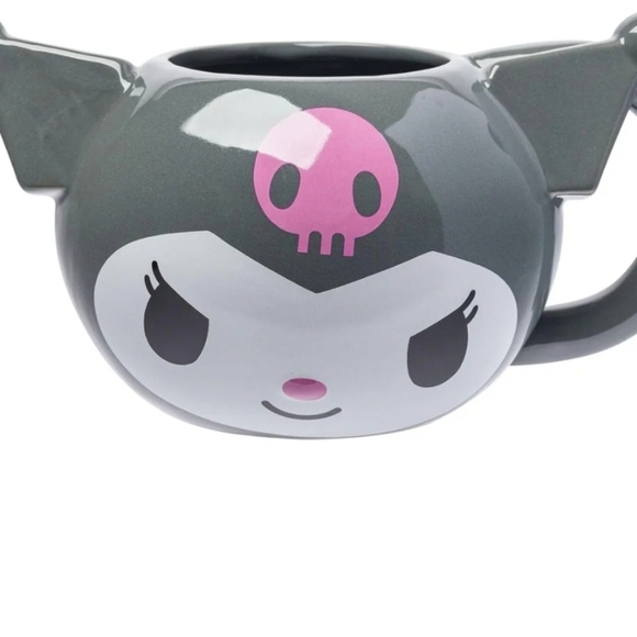 Kuromi 3D Sculpted Mug (Gray) - Picture 1 of 4
